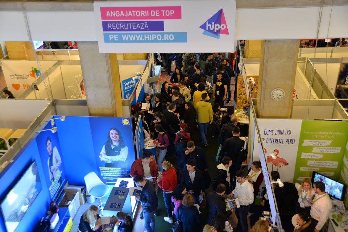 180 de companii participa la targul de joburi Angajatori de TOP.