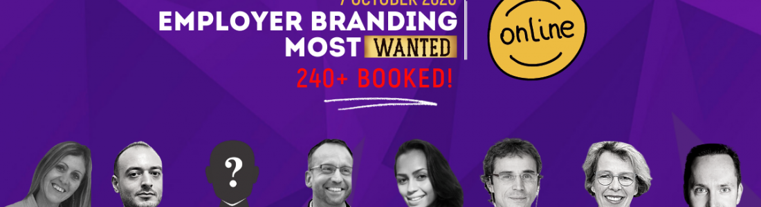 Employer Branding Most Wanted 2020 Conference. Join online on 7th of October